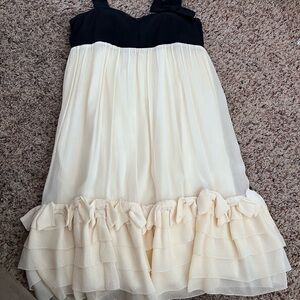 Elegant Black and Cream Dress juicy couture